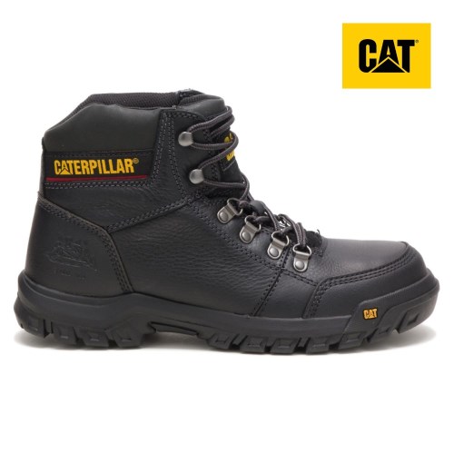 Caterpillar Outline Steel Toe Werkschoenen Heren Zwart (VBSF.NL)